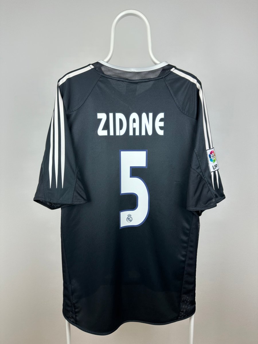 Zinedine Zidane - Real Madrid 2004/05 udebane trøje L 🇫🇷 Fodboldshoppen_dk 1