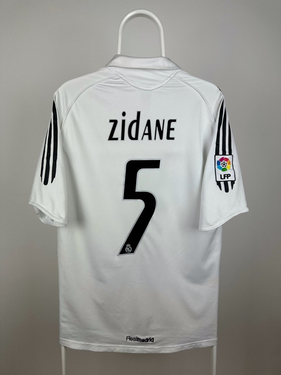 Zinedine Zidane - Real Madrid 2005/06 hjemmebane trøje M 🇫🇷 Fodboldshoppen_dk 1