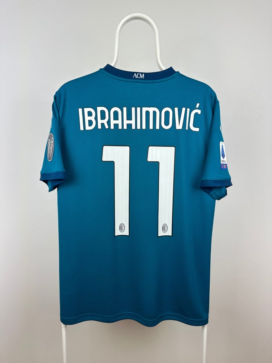 Zlatan Ibrahimovic - AC Milan 2020/21 udebane trøje M 🇸🇪 Fodboldshoppen_dk 1