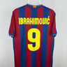 Zlatan Ibrahimovic - FC Barcelona 2009/10 hjemmebane trøje M 🇸🇪 Fodboldshoppen_dk 1