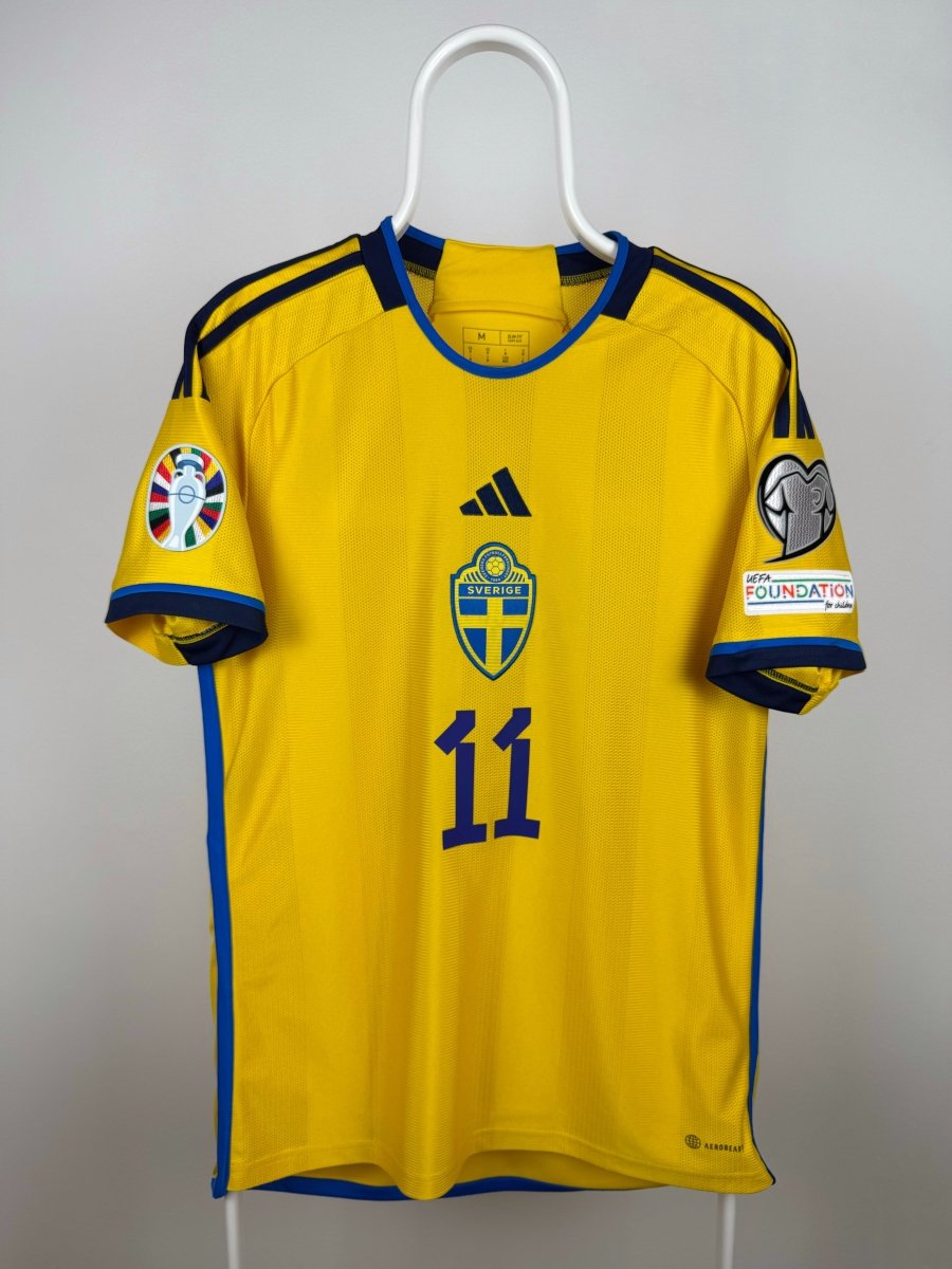 Zlatan Ibrahimovic - Sverige 2022 hjemmebane trøje M 🇸🇪 Fodboldshoppen_dk 2