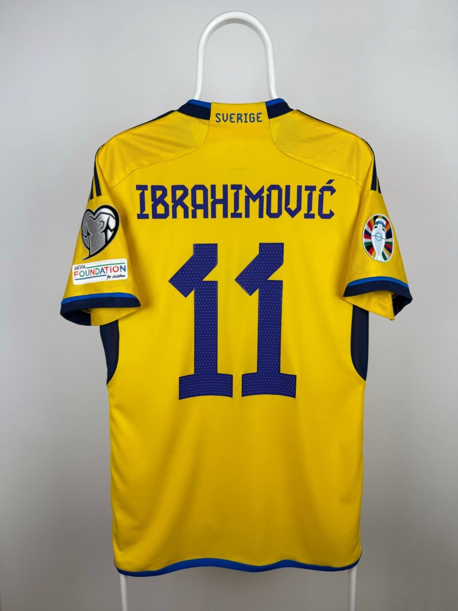 Zlatan Ibrahimovic - Sverige 2022 hjemmebane trøje M 🇸🇪 Fodboldshoppen_dk 1