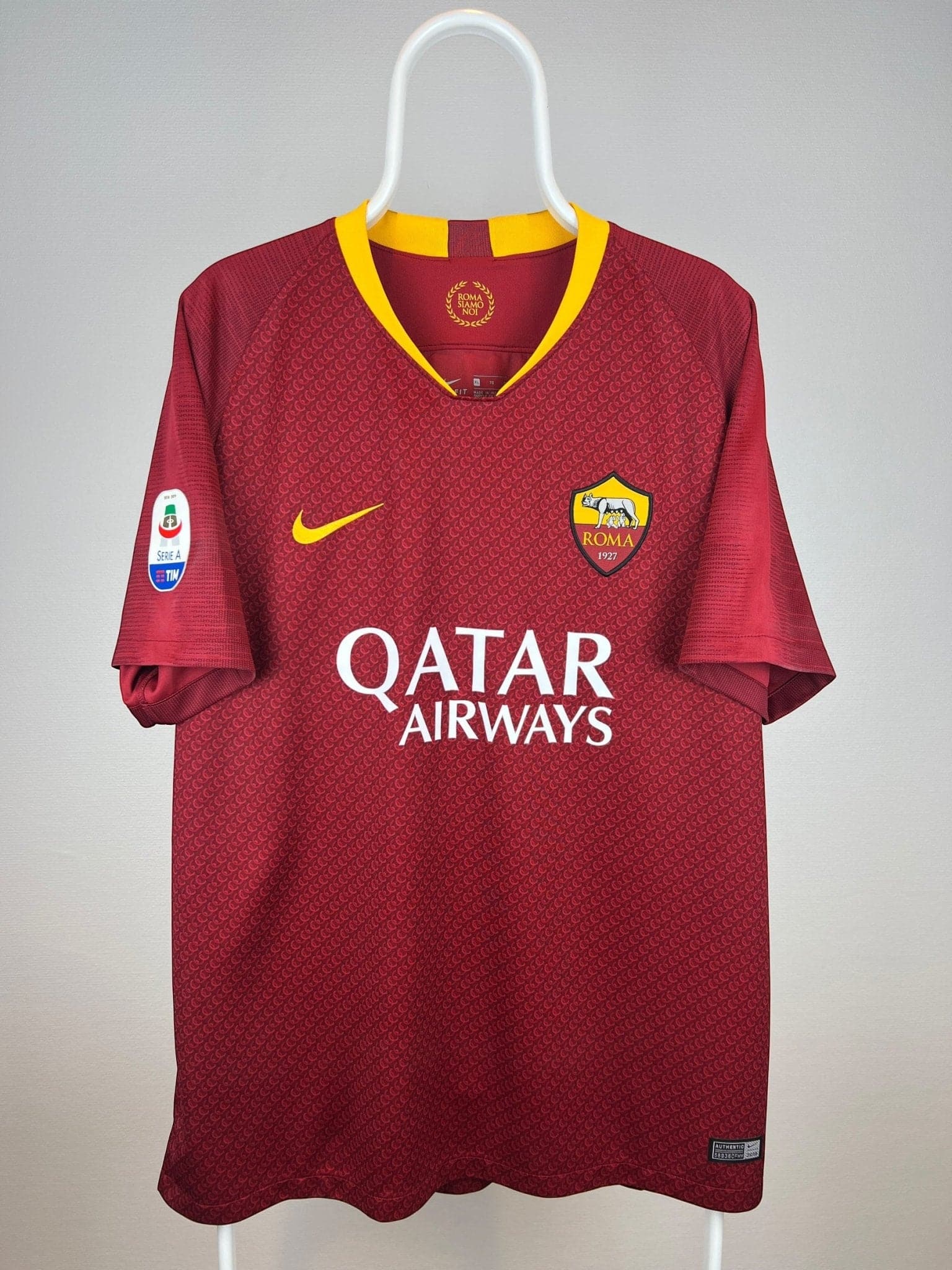 Alessandro Florenzi - Roma 2018/19 hjemmebane trøje XL 🇮🇹 Fodboldshoppen_dk 2