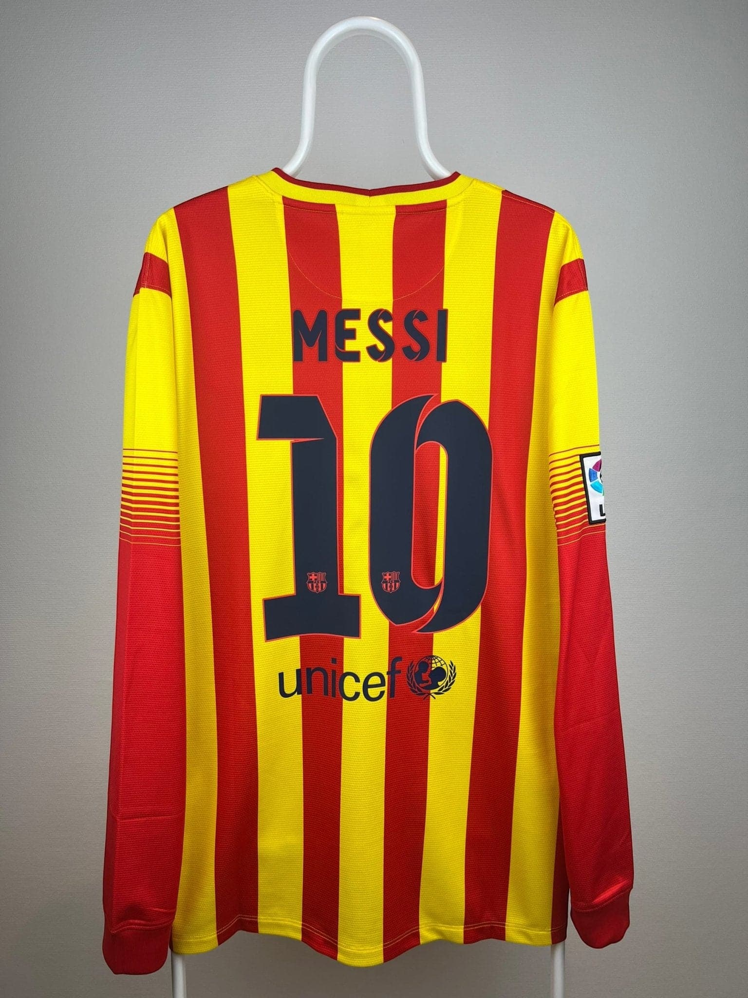 Lionel Messi - FC Barcelona 2013/14 udebane trøje XL 🇦🇷 Fodboldshoppen_dk 1