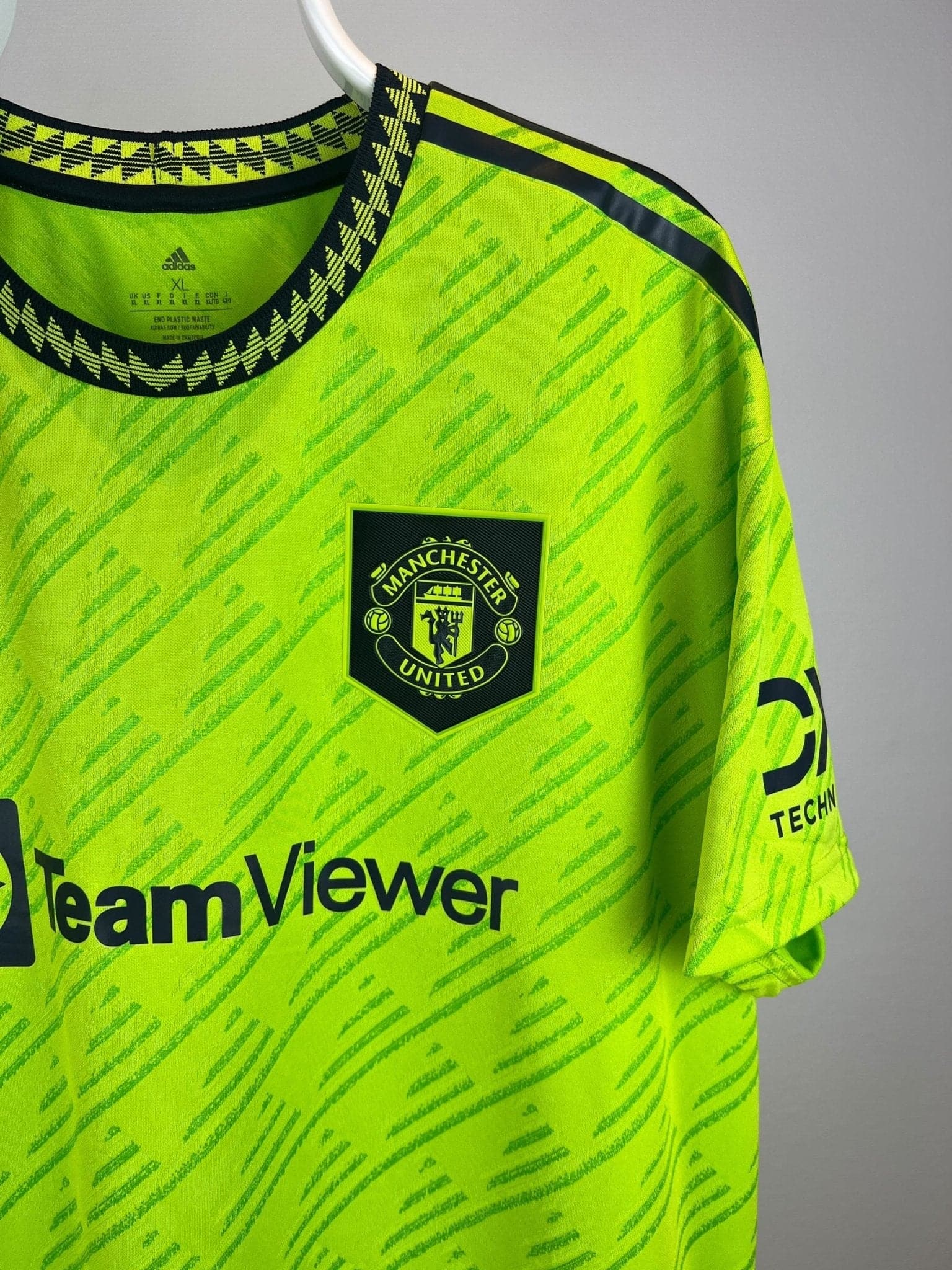 Marcus Rashford - Manchester United 2022/23 udebane trøje XL AUTHENTIC 🏴󠁧󠁢󠁥󠁮󠁧󠁿 Fodboldshoppen_dk 4